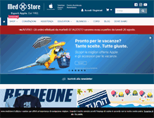 Tablet Screenshot of medstore.it